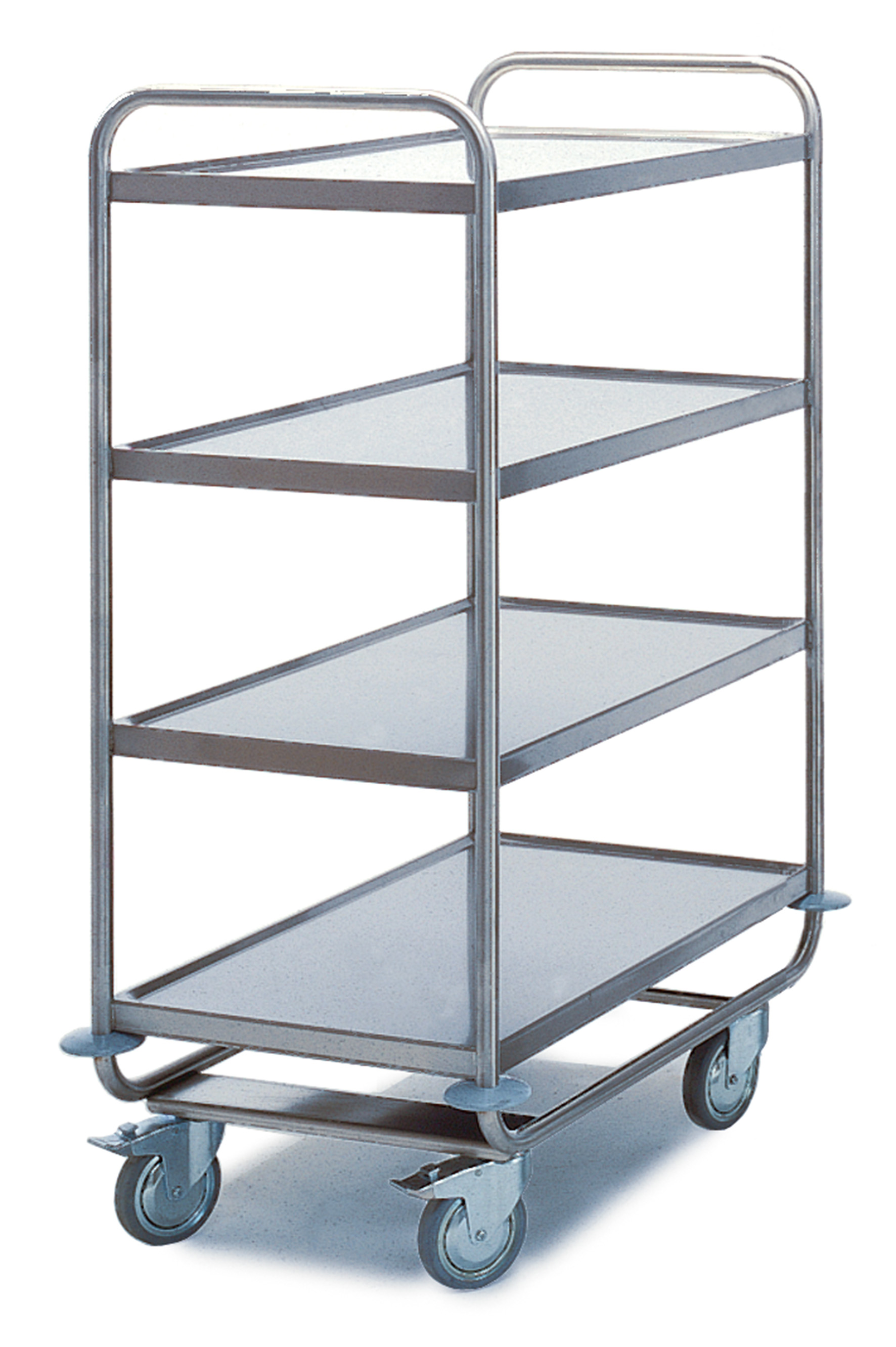 Chariot de table 4 étages - Exécution lourde